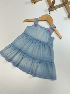 VESTIDO CHAMBRAY - Mini Look