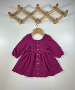 VESTIDO MAGENTA ATEMPORAL - comprar online