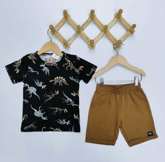 CONJUNTO BERMUDA CYBER DINO PREMIUM