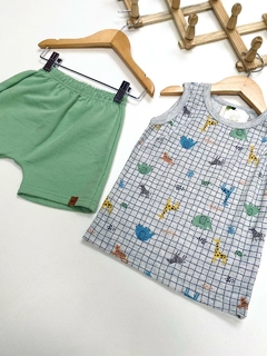 CONJUNTO SELVA BABY MESCLA - Mini Look