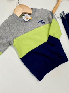 CONJUNTO LIST. VERDE BABY BOY na internet