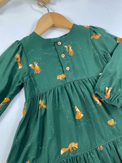 Imagem do VESTIDO FLORESTA VERDE NINI VISCOSE