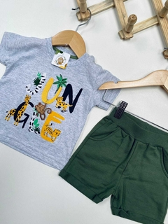 CONJUNTO JUNGLE VERDE - Mini Look