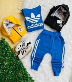 CONJUNTO ADIDAS PRETO