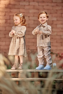 VESTIDO NINI CARAMELO