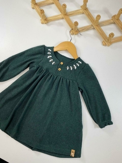 VESTIDO BORDADO NINI VERDE na internet