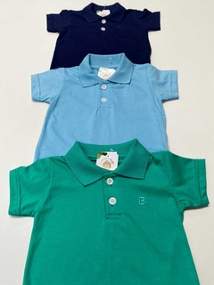 CAMISA GOLA POLO AZUL CELESTE