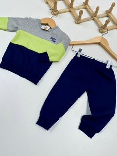 CONJUNTO LIST. VERDE BABY BOY - Mini Look