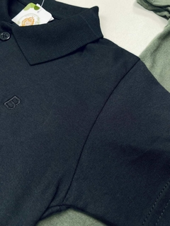 CAMISA GOLA POLO PRETA na internet