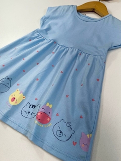 VESTIDO BICHINHOS CORAÇÃO MALWEE - comprar online