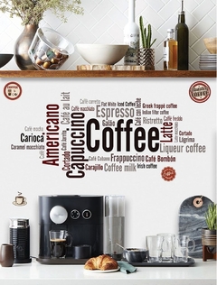 Vinilo Autoadhesivo Coffee