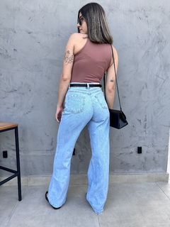 CALÇA WIDE LEG TATI na internet