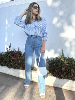 CALÇA WIDE LEG JEANS