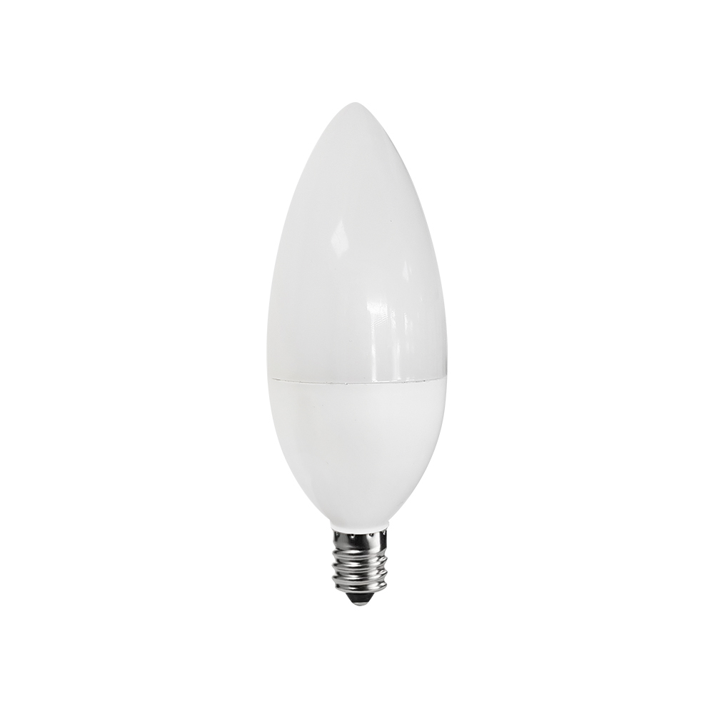 FOCO LED VELA 4W 100-240V E12 3000K LUZ CALIDA TRANSPARENTE, PHILCO