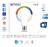 LÁMPARA LED SMART WiFi BULBO E26 10W RGB CW MULTICOLOR Y BLANCOS ATENUABLES - comprar en línea