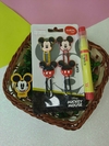 KIT CLIPS MICKEY + BORRACHA MICKEY + MARCA TEXTO BE BOLD NEWPEN