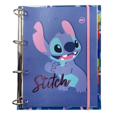 CADERNO ARGOLADO UNIVERSITARIO STITCH DAC