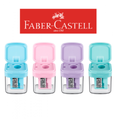 APONTADOR MINIBOX PASTEL C/DEPÓSITO FABER-CASTELL