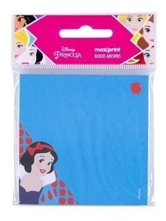 BLOCO ADESIVO BRANCA DE NEVE 76X76 C/50FLS MAXPRINT