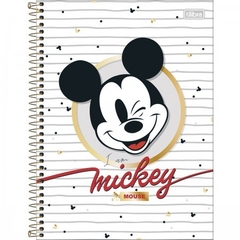 CADERNO MICKEY 1 MATÉRIA ESPIRAL UNIV CAPA DURA 80 FLS TILIBRA - Tem de Tudo Papelaria