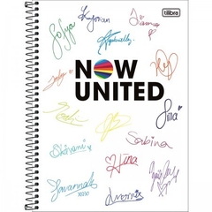 CADERNO NOW UNITED 1 MATÉRIA ESPIRAL UNIV CAPA DURA 80 FLS TILIBRA - comprar online