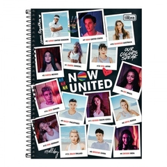 CADERNO NOW UNITED 1 MATÉRIA ESPIRAL UNIV CAPA DURA 80 FLS TILIBRA - Tem de Tudo Papelaria