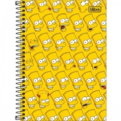 CADERNO SIMPSONS 1 MATÉRIA ESPIRAL UNIV CAPA DURA 80 FLS TILIBRA - comprar online