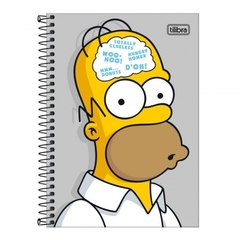 CADERNO SIMPSONS 1 MATÉRIA ESPIRAL UNIV CAPA DURA 80 FLS TILIBRA na internet