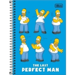 CADERNO SIMPSONS 1 MATÉRIA ESPIRAL UNIV CAPA DURA 80 FLS TILIBRA - loja online