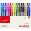 CANETA CLIC SENSATIONS 16 CORES 1.0 NEWPEN