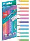 LÁPIS COR TOM PASTEL MEGA SOFT TRIS 12 CORES