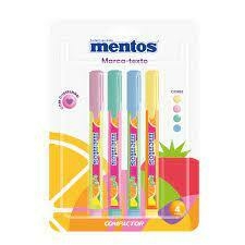 MARCA TEXTO PERFUMADO 4 CORES MENTOS COMPACTOR - comprar online