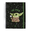 CADERNO SMART COLEGIAL BABY YODA 80FLS DAC