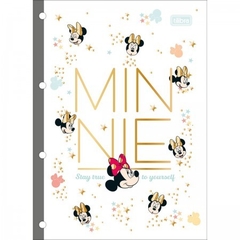 REFIL CADERNO UNIVERSITÁRIO ARGOLADO / FICHÁRIO MINNIE 80FLS TILIBRA