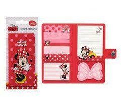 CADERNO NOTAS ADESIVAS MINNIE MOLIN