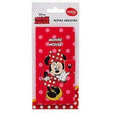 CADERNO NOTAS ADESIVAS MINNIE MOLIN - comprar online