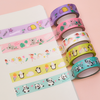 FITA ADESIVA DECORADA WASHI TAPE FANTASY C/5 LEONORA