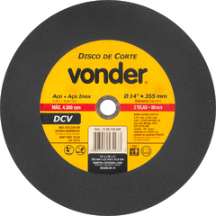 DISCO CORTE 355,0X3,2X25,4 DCV VONDER