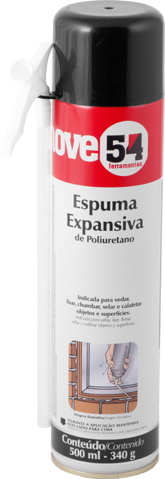 ESPUMA POLIURETANO 500ML/340G 954