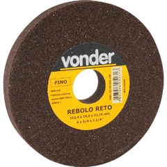 REBOLO RETO 6X3/4" FINO VONDER