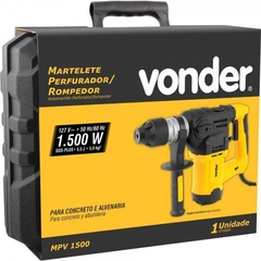 MARTELETE PERFURADOR ROMPEDOR 127V 1500W MPV1500 VONDER - comprar online