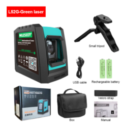 NÍVEL A LASER VERDE PROFISSIONAL RECARREGÁVEL L52G MILESSEY