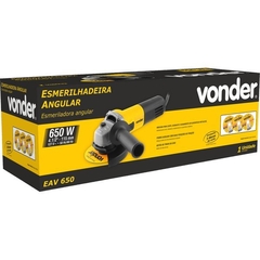 Esmerilhadeira angular 4.1/2", EAV650, c/ disco, 220V VONDER - comprar online