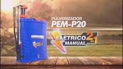 Pulverizador Costal Manual Com Bateria Kawashima PEM-P20 20 Litros - comprar online