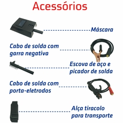 Imagem do INVERSORA PARA SOLDA 250A - 220V - INTECH SMI250