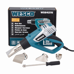 SOPRADOR TERMICO 1800W 220V WESCO WS6427 - COM 5 ACESSÓRIOS