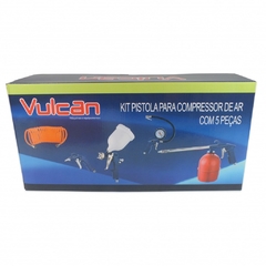 KIT ACESSORIOS PARA COMPRESSOR 5 PECAS VULCAN - comprar online