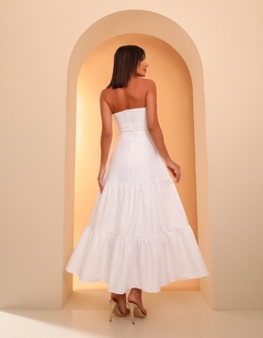 Vestido Longuete Multiformas Off White - comprar online