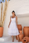 Vestido Midi Laise Off White