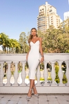 Vestido Midi T.Q.C Off White